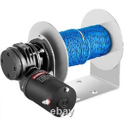 VEVOR Electric Anchor Winch Drum Winch 5500 lbs Load 0.2x197' Rope Kit TW200