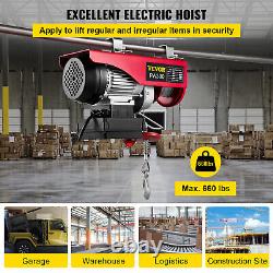 VEVOR Electric Hoist 110V Electric Winch 660LBS with Wireless Remote Control