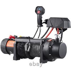 VEVOR Electric Winch 10,000lb Vehicles Winch IP67 Nylon Cable Wireless Control