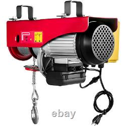 VEVOR Wireless Remote Control 1320lbs Electric Cable Hoist Crane Winch Lifting