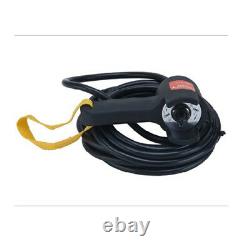 VI Universal KDS-9.0 9000lb Pound Recovery Electric Winch 12V Steel Cable Rope