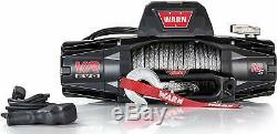 WARN 103253 VR EVO 10-S Standard Duty Winch with Synthetic Rope 10,000 lb Cap