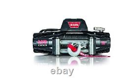 WARN 103254 VR EVO 12 Electric 12V DC Winch with Steel Cable Wire Rope 3/8
