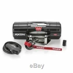 Warn 101145 AXON 45 Electric Winch, 12 Volt, 4,500 lbs. 50 ft. Steel Cable
