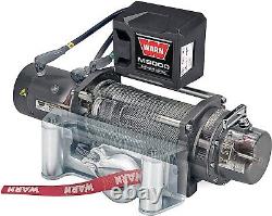 Warn 26502 M8000 Series Electric 12V Winch 100' Steel Cable 8,000 lb Capacity