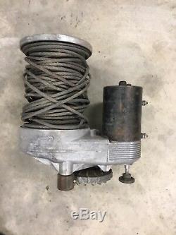 Warn 8000 LB 8274 Model Winch with cable and New Controls