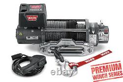 Warn 8,000 lb Jeep Truck & SUV Premium Series M8000-S Winch 12V Synthetic Rope