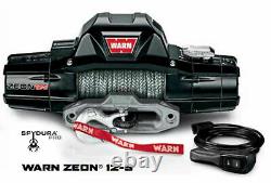 Warn 95950 Zeon 12-S Heavy Duty Universal Jeep/Truck Winch 12,000lb with Remote