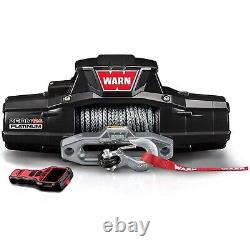 Warn 95960 ZEON 12-S Platinum 80' 12000 lb Capacity Synthetic Electric Winch