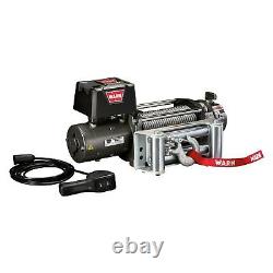 Warn 9,000 lbs XD9000, Premuim Self-Recovery Electric 28500 Winch with Wire Rope