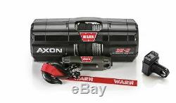 Warn AXON Powersport Winch 3500 lbs Inc. 50 ft. Of 3/16 in. Synthetic Rope