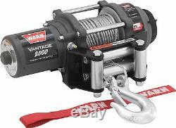 Warn Electric Corrosion Resistance ATV Winch Wench Easy Install Vantage 2000 lbs