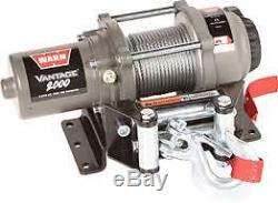 Warn Electric Corrosion Resistance ATV Winch Wench Easy Install Vantage 2000 lbs