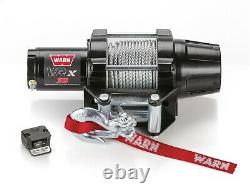 Warn VRX 35 Powersport Winch with 3,500 lb Capacity Steel Rope 101035