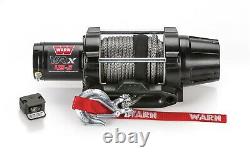 Warn VRX 45S Powersport Winch with 4,500 lb Capacity Synthetic Rope 101040