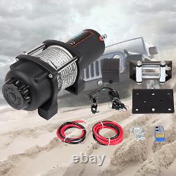 Winch 4500LBS Electric Cable Winch Steel Rope 4WD Off Road Truck ATV UTV