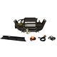 Winch Kit Speed Mount Hitch Adapter Truck Jeep 3.6 Hp Dc Wound Motor 10,000 Lb