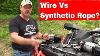 Wire Vs Synthetic Rope On Warn Winch Pros U0026 Cons With Fisher