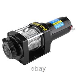 XXL Oversea 4000lb Electric WINCH 12V 15m Steel Cable Winch For Car Quad Bike