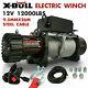X-bull 12v 12000lbs Electric Winch Steel Cable Truck Trailer Towing Off Road 4wd