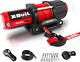 X-bull 12v 4500lbs Synthetic Rope Electric Winch For Towing Atv/utv Off Road