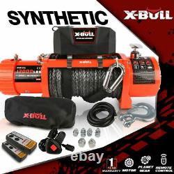 X-BULL 13000LBS Electric Winch Waterproof Synthetic Off-Road Towing Trailer 4WD