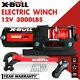 X-bull 3000lbs 12v Electric Winch Atv Utv Boat Synthetic Rope Arrival Mid-may
