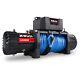 X-bull Electric Winch 12000lbs 12v Synthetic Rope Jeep Towing Truck Off-road 4wd
