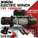 X-bull Electric Winch 12v 13000lbs Steel Cable Offroad Jeep Trucktowingtraileraa