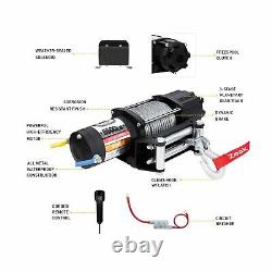 ZEAK Advanced 5500 lb. Electric Winch Off Road Automatic Powersports Winch, A