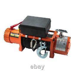 13500 Lb Electric Recovery Trailer Winch 4x4 Truck Car Wireless DC 12v Off Road