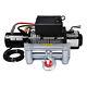 8000lb 5.5hp 12v Electric Recovery Winch Truck Suv Wireless Remote Withgloves