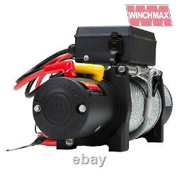 Électric Winch 12v 4x4/recouverture 13500lb Espèce Militaire Par Winchmax