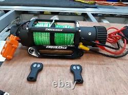 Recovery Truck Electric Winch Hi-viz Synthetic Rope Couverture Gratuite £329.00 Inc Cuve