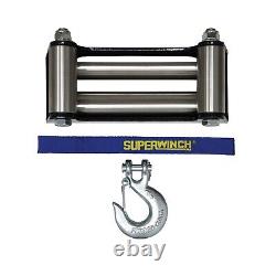 Superwinch 1695210 Treuil Électrique 12v 9500 Lb Roller Fairlead 85 Ft Longueur De La Ligne