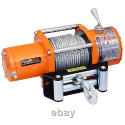 Treuil électrique Prowinch alimenté par batterie 6000 lbs sans fil étanche 12V CC