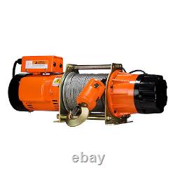 Treuil électrique Prowinch de 1300 livres avec corde en fil d'acier 220/240V