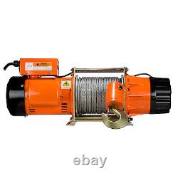 Treuil électrique Prowinch de 1300 livres avec corde en fil d'acier 220/240V