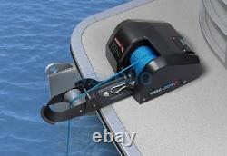 Treuil électrique marin de 35 livres pour ancre de bateau en eau salée avec télécommande sans fil