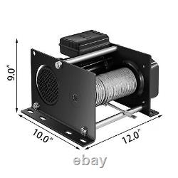 Vevor Electric Hoist Electric Winch 1100/2200 Lbs Avec Wired Remote Control Auto