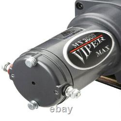 Viper Max 5000lb Winch 1/4? X 40 Corde Synthétique Noire