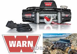 Warn 103254 Vr Evo 12 Electric 12v DC 12,000lb Winch With Steel Cable Wire Rope