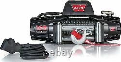 Warn 103254 Vr Evo 12 Electric 12v DC 12,000lb Winch With Steel Cable Wire Rope