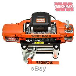 Winch Electrique 12v 4x4 / Recovery Sl 13500 Lb Winchmax Marque + Plaque De Montage Inc