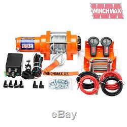 Winch Electrique 12v Vtt Remorque Bateau 3000 Lb Winchmax Sans Fil