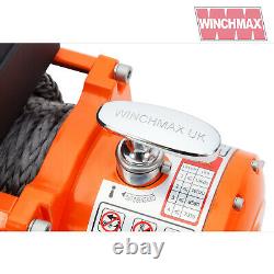 Winch Électrique 13500lb 24v Corde Synthétique Winchmax 4x4/recovery Wireless Dyneema